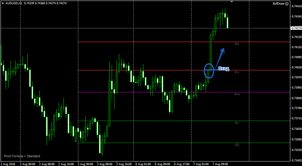 индикатор Pivot Points